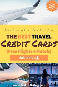 the best travel credit cards free flights and hotels