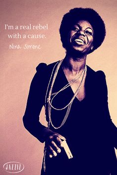 Nina Simone Nina Simone Quotes, Jazz Quotes, Cultura Hip Hop, Soul Jazz, Nina Simone, Women In History, Her Music