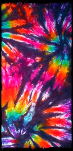 an abstract tie - dyed background with multiple colors