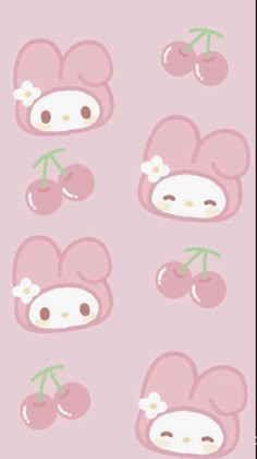 an image of hello kitty cherry stickers