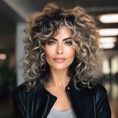 35 Best Curly Hairstyles for Women over 50 Best Curly Hairstyles, Layered Curly Haircuts, Perfect Curly Hair, Curly Shag Haircut, Natural Curly Hair Cuts, Medium Length Curly Hair, Grey Curly Hair, Layered Curly Hair, Curly Hair Photos