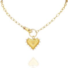 PRICES MAY VARY. [Style]: Gold heart necklaces for women, stylish and comfortable, looks very fashion and makes you full of energy [Material]:Gold charm necklace are made of alloy, hypoallergenic and non tarnish gold necklace [Match]: Very easy to match, can be paired with any clothes, wearing a vintage fashion style, it is a retro trendy aesthetic jewelry [Features]:Chunky gold necklace for women,18k gold plated jewelry，aesthetic necklace,gold charm necklace,heart necklace,gold chain necklace w Statement Charm Necklace, Chunky Gold Jewelry Necklaces, Every Jewels Necklaces, Chunky Gold Necklace, Chunky Gold Jewelry, Heart Necklace Gold, Chunky Gold Necklaces, Aesthetic Necklace, Heart Necklaces