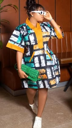 Short Agbada Styles For Ladies, Short Native Gown For Ladies, Short Gown For Kampala, Latest Kampala Short Gown Styles For Women, Simple Kampala Styles For Ladies, Short Kampala Gown Styles For Ladies, Mini Kaba Pagne, Short Bubu Styles, Native Wears For Ladies