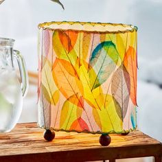 Eangee Guyabano Multi-Color Mini Uplight Accent Table Lamp - #8P125 | Lamps Plus Lamp Shade Crafts, Handmade Lamps, Accent Lamp, Lamps Plus, Accent Table, Wrought Iron, Lighting Fixtures, Lamp Shade, Metal Frame