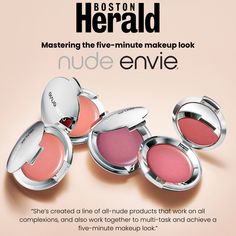 We are so honored to be featured in the Boston Herald, Mastering the five-minute makeup look✨

“She’s created a line of all-nude products that work on all complexions, and also work together to multi-task and achieve a five-minute makeup look.”

Read the article for the full interview with our founder and CEO, Isabel Madison!

@alexandrasageha @grettamonahan @bostonherald Creamy Blush, Fair Skin Tone, Pink Shade, Powder Highlighter, Cream Blush, Best Face Products, Peach Pink, Makeup Collection