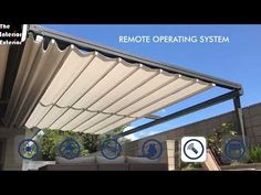 the remote operating system is on display in this screenshote image from an outside patio