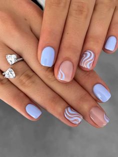 #nailcare  #healthynails  #nailroutine  #nailhealth  #manicuretips  #nailcaretips  #strongnails  #nailgoals  #selfcare  #beautytips Cute Simple Nails, Simple Gel Nails, Colorful Nails, Cute Gel Nails, Short Acrylic Nails Designs, Pink Nail, Short Acrylic Nails, Nail Arts, Nail Accessories