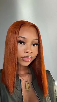 Style   • Sunglasses   • Outfit ideas  • Outfit   • Black homme   • How to   • Fyp  • Wigs   • Ginger hair  • Ginger wigs  • Black women Hair Wigs For Black Women, Ginger Hair Color, Bob Lace Front Wigs, Lace Front Human Hair Wigs, Straight Lace Front Wigs, Short Bob Wigs, Bleached Hair, Bob Wig, Baddie Hairstyles