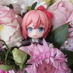 Sayori nendoroid doki doki literature club ddlc Oki Doki, Psychological Horror, Old Computers, Anime Figurines, Still In Love, Literature Club, Literature Art, Aesthetic Themes, I Have No Friends