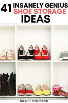 shoe storage ideas Shoe Storage Ideas Entryway Bench Seat, Diy Shoe Storage Ideas, Shoe Storage Ideas For Small Spaces, Best Shoe Storage, Shoe Storage Hacks, Storage Ideas For Small Spaces, Shoe Storage Small Space, Shoe Storage Ideas