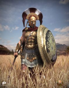 Sparta Agema, Vladimir Silkin on ArtStation at http://www.artstation.com/artwork/sparta-agema Guerriero Samurai, Imperiul Roman, Roman Warriors, Rome Antique, Heroic Fantasy