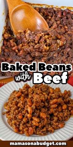 baked beans with beef is an easy and delicious side dish