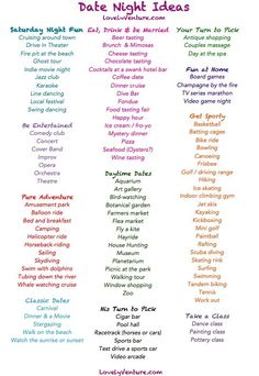 ★☯★ #Date Night Ideas - #Infographic ★☯★  List of 103 Date Night ideas; there are some fun ideas on this list! 365 Jar, Cute Date Ideas, Date Night Ideas, Date Me, Date Ideas, The Perfect Guy, Night Ideas, Romantic Dates, Marry You