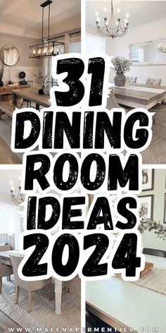 dining room ideas Separate Dining Room Ideas, Dining Room Panels, Stylish Dining Room Interior Design, Country Rustic Dining Room, Old Fashion Dining Room, How To Decorate A Large Dining Room, Boho Dining Room Inspiration, Black And White Farmhouse Dining Room, Modern Formal Dining Room Ideas