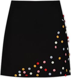 Designer Black Party Skirt, Designer Mini Skirt For Party, Designer Black Evening Skirt, Elegant Multicolor Workwear Skirt, Elegant Multicolor Skirt For Work, Elegant Multicolor Skirt For Workwear, Elegant Multicolor Pencil Skirt, Elegant Multicolor Fitted Pencil Skirt, Elegant Multicolor Skirt For Evening