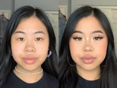 Asian Baddie Makeup, Latina Girl Makeup, Abg Makeup, Peach Makeup, Latina Makeup, Makeup For Black Skin, Cute Makeup Looks, Creative Makeup Looks