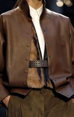 Hermes Leather, Women Overcoat, Men's Leather Jacket, Clothing Details, Brown Leather Jacket, Leather Outfit, Portsmouth, Fall Winter Outfits