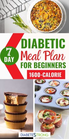 This healthy diabetic meal plan is a real-life example of what my daily diabetes diet looks like. Based on 1600-calorie meal plan, it includes easy & healthy recipes with full calorie and macronutrient information for those living with diabetes. #diabetesdiet #diabetesrecipes #diabeticdiet #healthyeating #healthyrecipes #diabeticfood #diabeticrecipe #diabeticfriendly #lowcarbrecipes #lowcarbdiet #lowcarbrecipes #mealplan #healthymealplan #mealplanning #diabetesstrong 1600 Calorie Meal Plan, Meal Plan For Beginners, Printable Grocery List, Healthy Recipes For Diabetics, Low Fat Diets, Diet Help