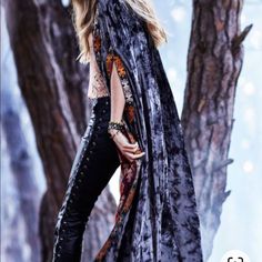 Help! Boho Rocker Style, Boho Rocker, Estilo Hippie, Rocker Style, I'm With The Band, Long Kimono, Hippie Chic, Bohemian Chic, Mode Inspiration