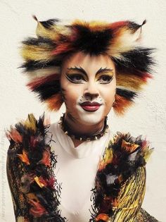 Cats Musical Makeup, Cats Broadway, Cats Makeup, Jellicle Cats, Animal Makeup, Theatre Makeup, Timelapse Video, High Fashion Makeup, Cats Musical