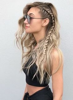 Headband Trend, Trend Hairstyles, Fancy Hair, Glitter Eyeliner, Fishtail Braid, Easy Braids