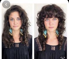 Naturally Hairstyles, Curly Shag Haircut, Curly Hair Trends, Haircuts For Curly Hair, Curly Hair With Bangs, Hair Curly, Curly Hair Cuts, Short Curly Hair, Long Curly Hair