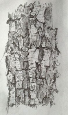 a black and white drawing of some kind of structure with rocks on the bottom side