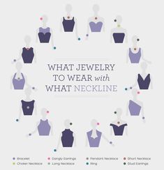 What Jewelry To Wear, Sleeping Night, Different Necklines, Fashion Dictionary, Quoi Porter, Fashion Vocabulary, Prom Jewelry