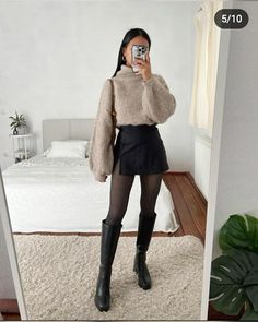 Stil Rock, Stile Blair Waldorf, Adrette Outfits, Look Legging, First Date Outfits, Fest Outfits, Chique Outfits, Outfit Chic