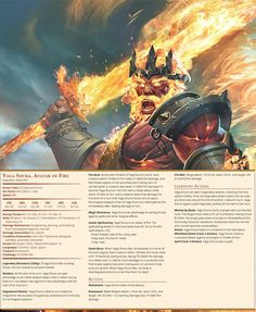 Fire Aura, Magic Shield, Dnd Character Sheet