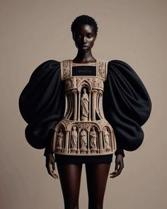 Wearable Architecture, Visionary Fashion, Extreme Fashion, 3d Fashion, Architecture Fashion, Fashion Design Clothes, High Fashion Street Style, Dark Fashion, Inspired Dress