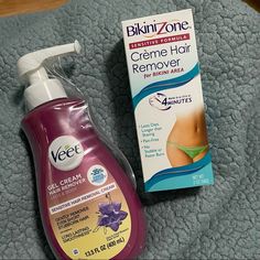 - Veet: This Hair Removal Cream Is Dermatologically Tested And Can Be Used For Legs, Arms, Underarms And Bikini Hair Removal. The Results Of Veet May Last Up To Twice As Long As Shaving. It Comes In A Pump Bottle With A Spatula For Easy Dispensing, Applying And Removal. - Creams Can Be Used By Everyone, Including Pregnant Women. Teenagers Under 16 Are Supposed To Be Supervised By An Adult When Using Any Depilatory Method. - Bikini Zone: Enjoy Being Hair-Free In As Little As 4 Minutes! Bikini Zon Shaving Down There, How To Shave Down There Tips, Best Shaving Cream, Depilatory Cream, Hair Removal Women