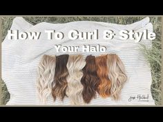 Hair Extensions Tutorial, Halo Extensions, Halo Hair Extensions, Halo Hair, Curl Styles, The C, Medium Hair, Curled Hairstyles, Low Maintenance