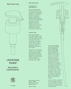 an instruction manual for how to use a pump