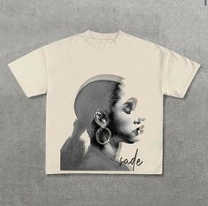 Sade Adu, Oversize Tshirt, Tshirt Streetwear, Brand Ideas, Y2k Summer, Print Graphic, Vintage Shorts, Printed Sleeves, Streetwear Women