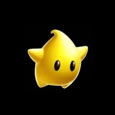 an image of a yellow pacman in the dark