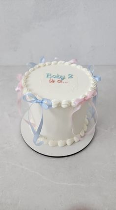 Gender Reveal Cake, Gender Reveal, Cake