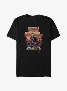 Graphic pictured on size 2XLTSizes 3XL-5XL Roomier FitSizes LT-4XLT Longer LengthWash cold; dry lowImportedListed in men'sunisex big & tall sizes Grafic Tees, Man Of Steel, Big & Tall, Hot Topic, Superman, Dc Comics, Comics, T Shirt, Clothes