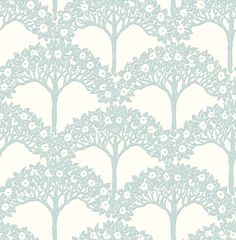 This elegant tree wallpaper adds hand-crafted ambiance to your home. The crackled, light blue of the trees brings an airy feel to this architectural design. Dawson is an unpasted, non woven wallpaper. A-Street Prints Revival 56.4-sq ft Blue Non-woven Textured Ivy/Vines 3D Unpasted Wallpaper | 2970-26111 Tree Branch Wallpaper, Unusual Wallpaper, Architectural Detailing, Rich Character, Gray Tree, A Street Prints, Turquoise Wallpaper, Magnolia Tree, Wallpaper For Sale