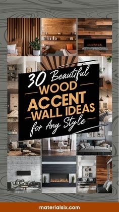 30 wood accent wall ideas displayed in different home settings and styles. Accent Wall Ideas For Living Room, Wall Ideas For Living Room, Slat Walls, Yard Sheds, Wood Wall Design