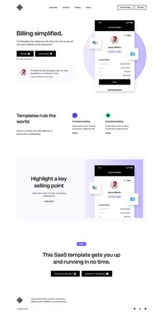 SaaS Blocks Website UI Kit for SaaS Companies & Startups 110 Block Figma UI kit to craft the perfect startup or SaaS website. Learning Website Design, Saas Website, Ui Website, Card Ui, Graphic Design Business Card, Website Design Layout