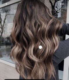 Ashy Brunette, Balayage Long Hair, Brown And Blonde, Balayage Hair Dark, Brown Hair Balayage, Long Dark Hair