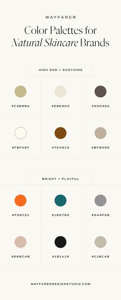 the color palettes for jewelry brands