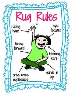 Rug Rules Classroom Management Poster.

Quick visual reference tool to remind students of expectations during instructional time on the carpet. Carpet Expectations Anchor Chart, Rug Rules For Preschool, Rug Rules Anchor Chart, Keep Me Home If I Am Sick Poster, Rug Rules Classroom, Preschool Classroom Rules Poster, Carpet Expectations Kindergarten, Pre K Classroom Rules Poster, Management Poster