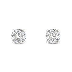 Solitaire Studs, Kay Jewelers, Minimal Jewelry, Baddie Hairstyles, 2 Carat, Lab Created Diamonds, School Outfit, 1 Carat, Diamond Earrings Studs