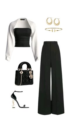 Classy Fits Women, Expensive Casual Outfits, Elegant Classy Outfits For Women, Modern Clothes Women, Elegant Black And White Outfits, Korean Fancy Outfits, Formal School Outfits, Elegent Women Classy Outfit, Light Color Outfits