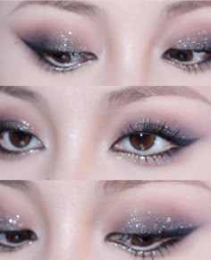 Makeup For Blue Dress, Vampy Makeup, Killstar Clothing, Eyes Tutorial, Concert Makeup, Pretty Eye Makeup, Cute Eye Makeup, Ethereal Makeup, Pinterest Makeup