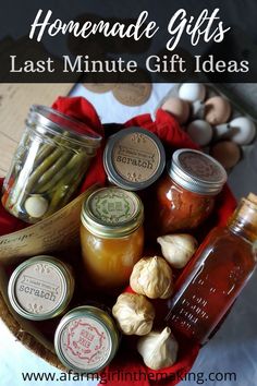 homemade gifts for the last minute gift ideas