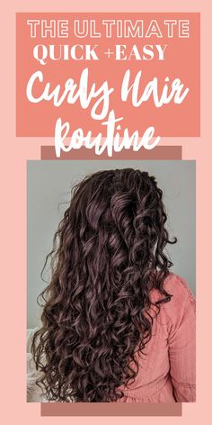 Do you struggle to find a curly hair routine that is easy? If so, this post is absolutely for you! I show you how to style naturally curly hair and wavy hair in a way that is so simple. This routine follows the curly girl method, which is so healthy for natural waves and curls. It also includes very affordable curly hair products. In fact, I only use one styling product to style my curls. Easy Curly Hair, The Curly Girl Method, Poofy Hair