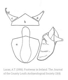 an image of three hats with the words lucas, it's footwear in ireland